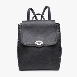Bex Charcoal Distressed Backpack/Crossbody Bag