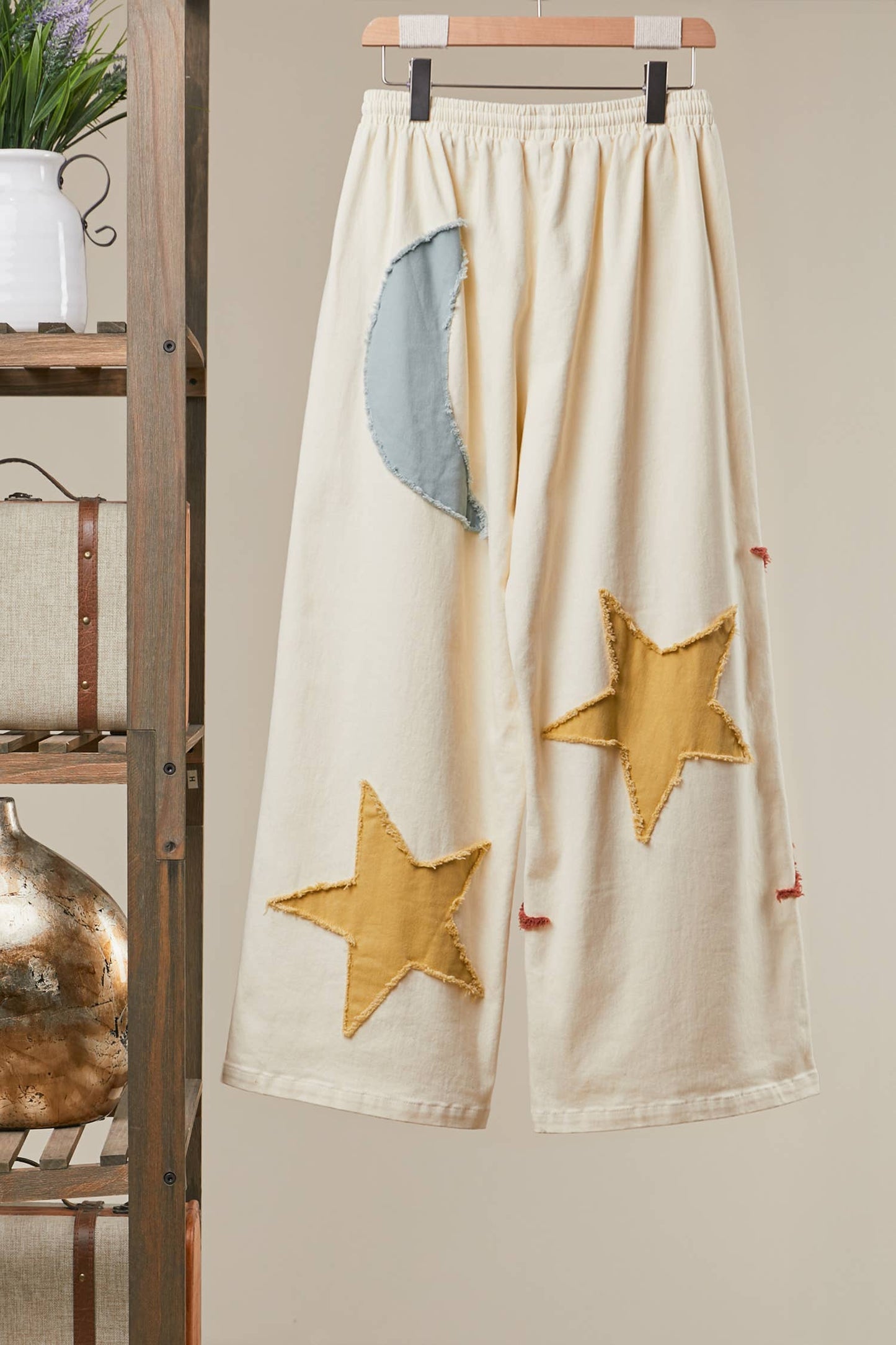 Sun, Moon, & Stars Wide Leg Pants