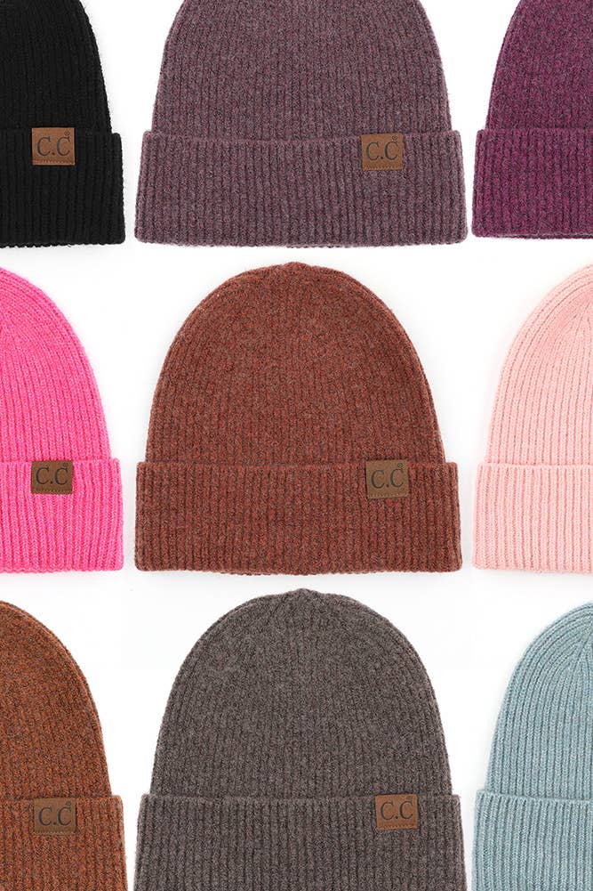 C.C Soft Recycled Fine Yarn Beanie