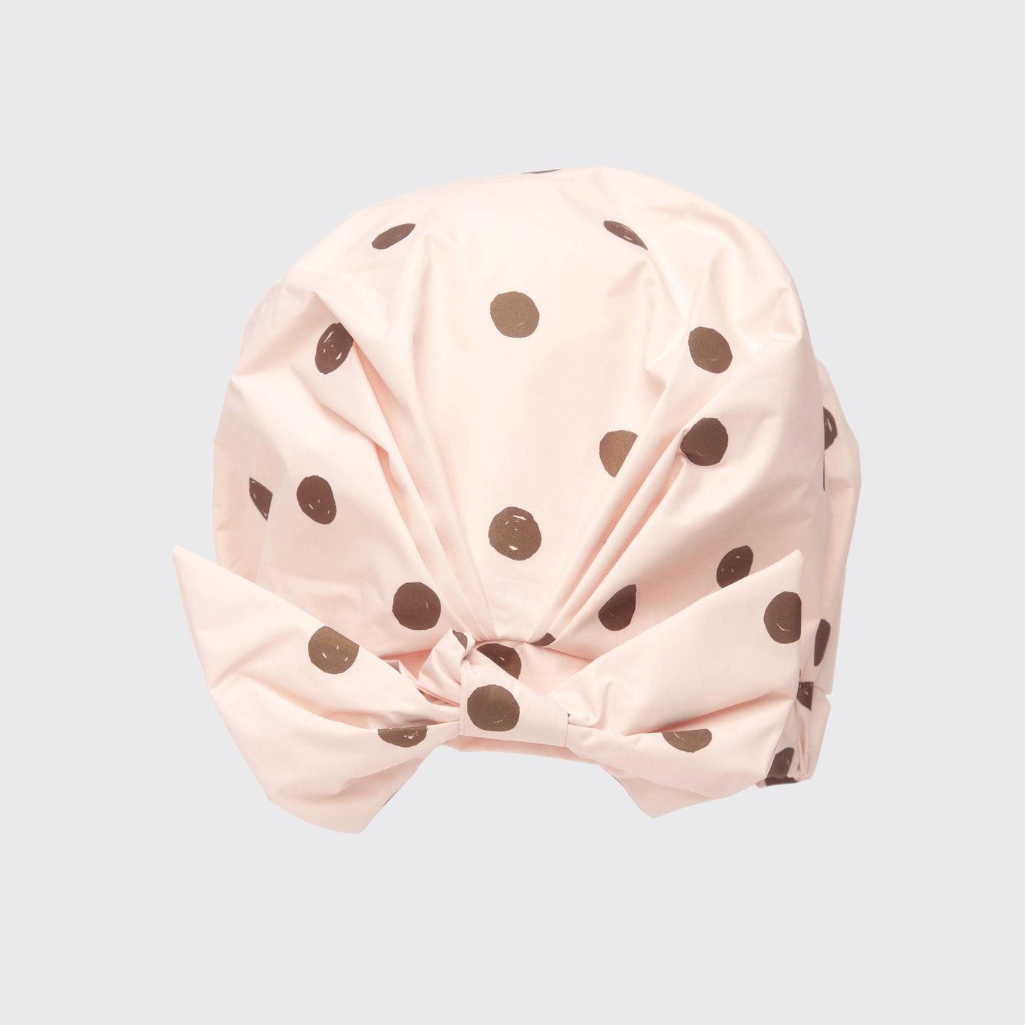 Kitsch Blush Dot Luxury Shower Cap