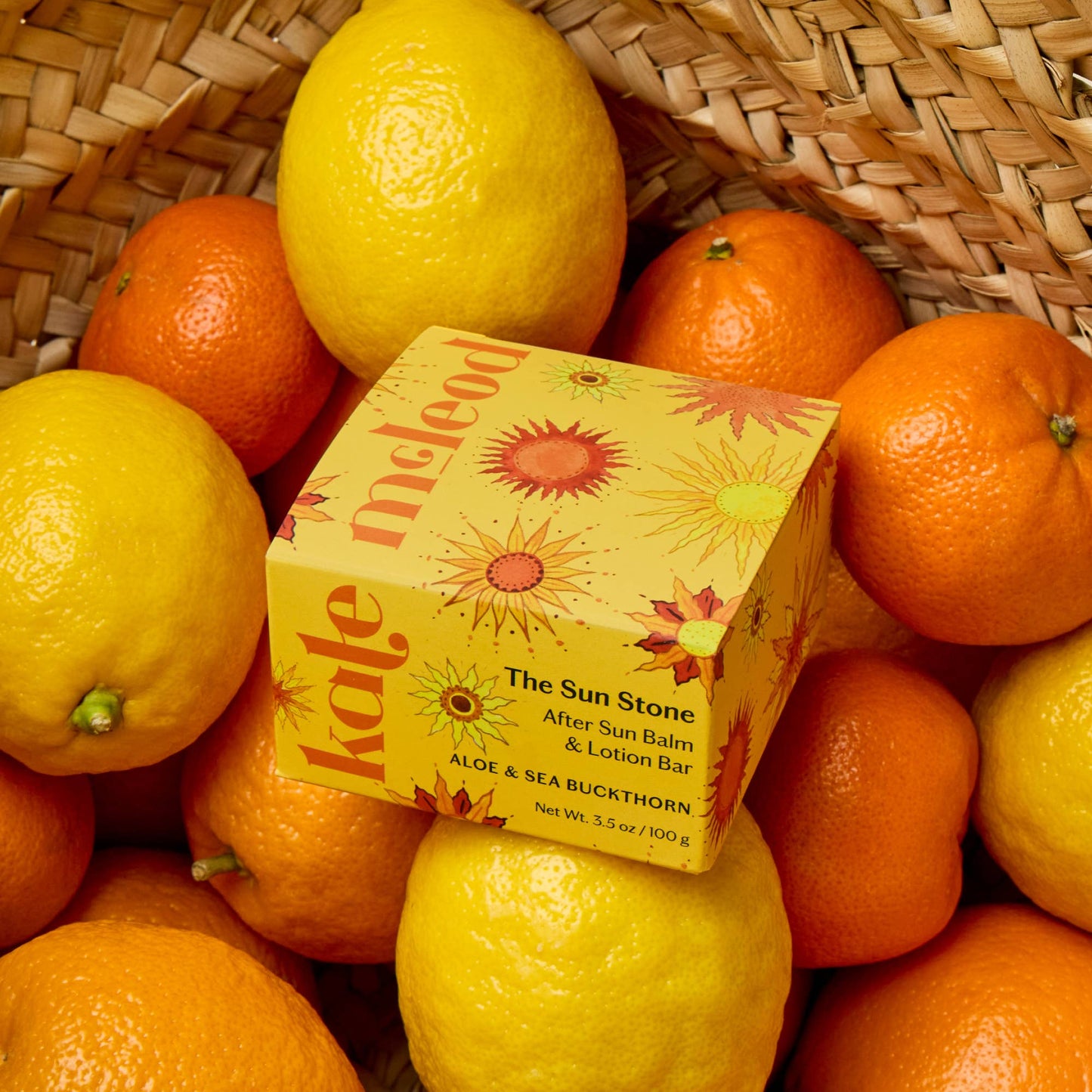 Kate McLeod: The Sun Stone | After Sun Balm & Lotion Bar