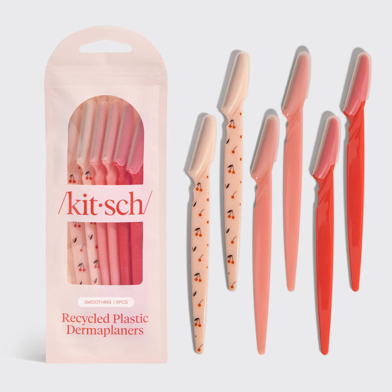 Kitsch Dermaplaners 6pc Set - Cherry Blossom