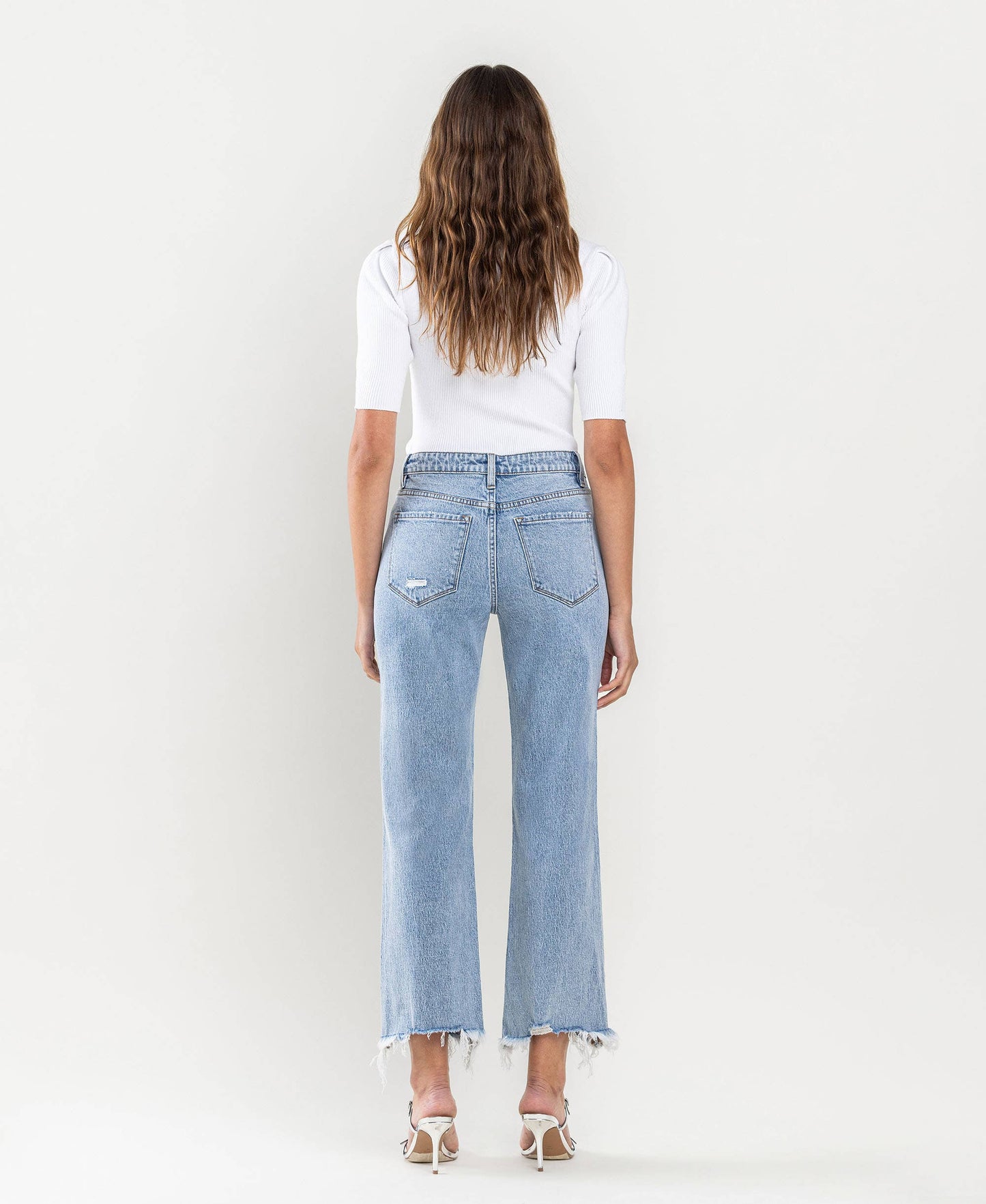 Vervet: 1990's Crop Dad Jeans