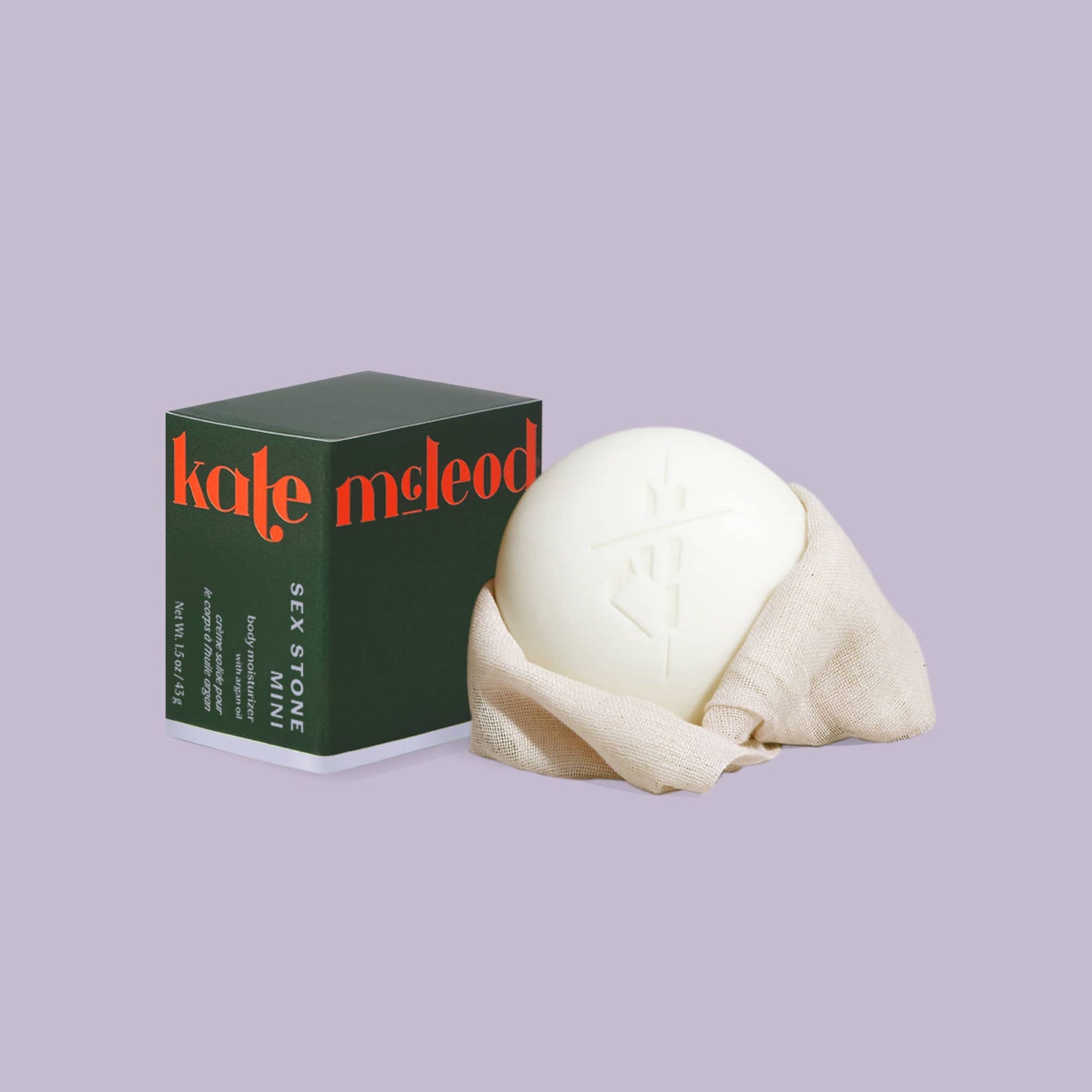 Kate McLeod: Sex Stone | Starter Kit Sensual Massage Bar & Intimacy Oil