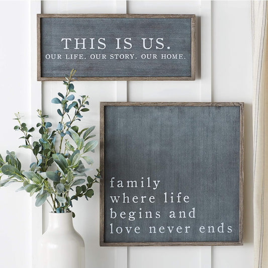 This is Us Wall Quote Plaque