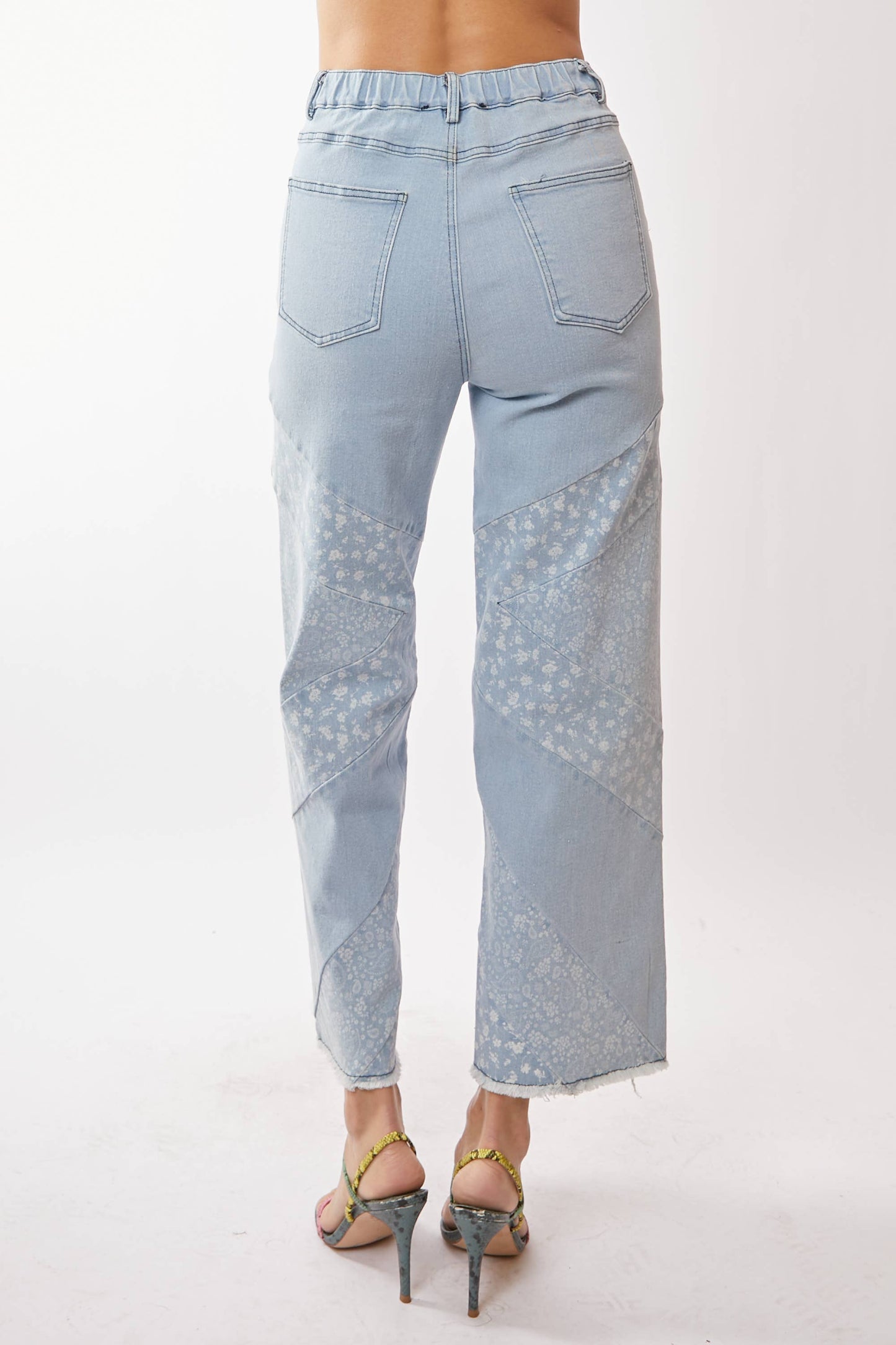 Paisley Perfection Wide Leg Jeans