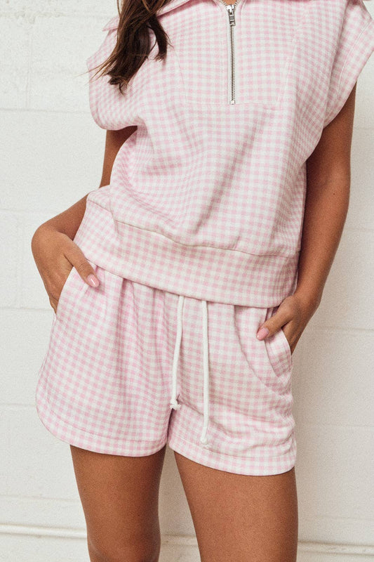 Go Go Gingham (Pink) Shorts