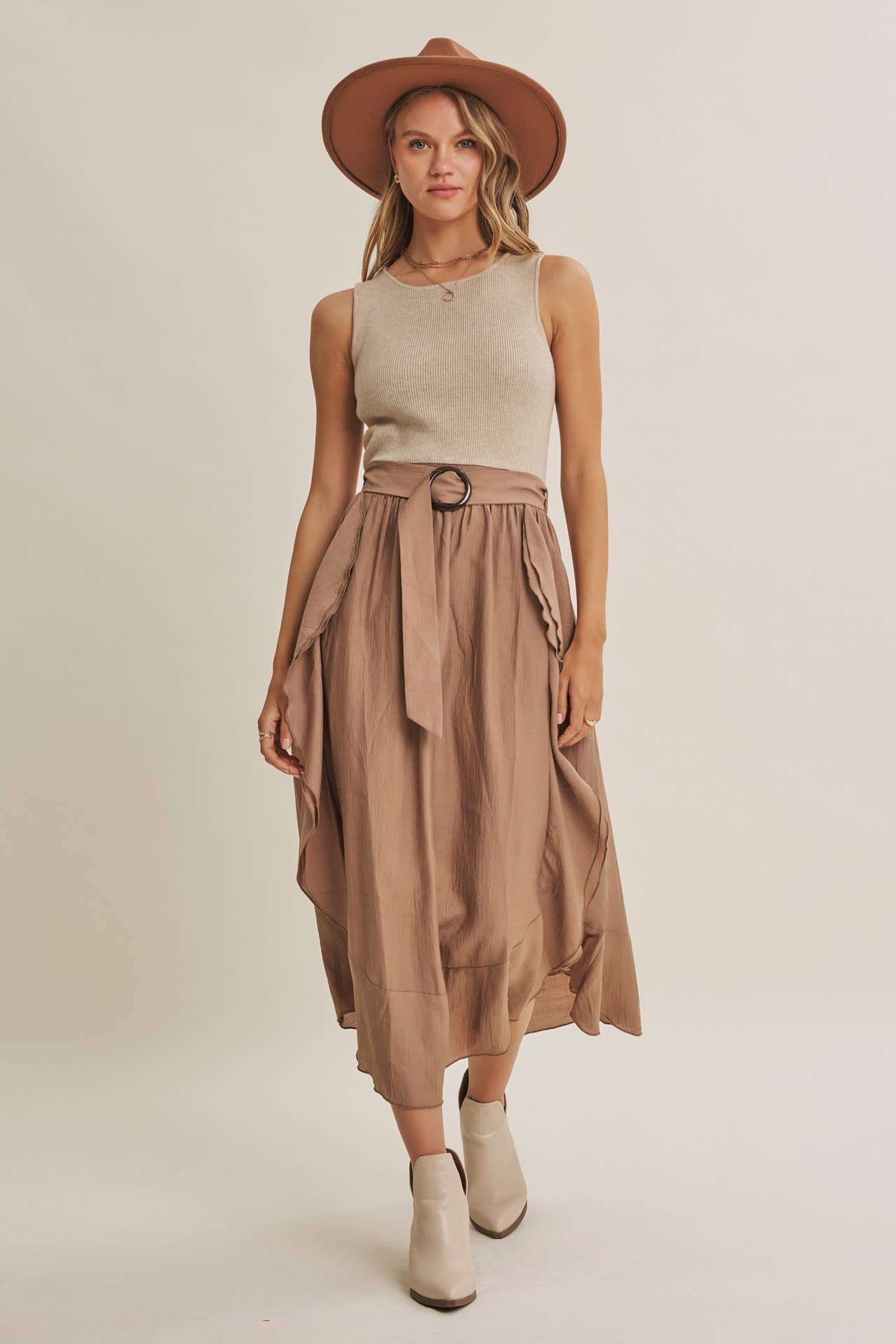 Rustic Weekend Twofer Maxi Dress