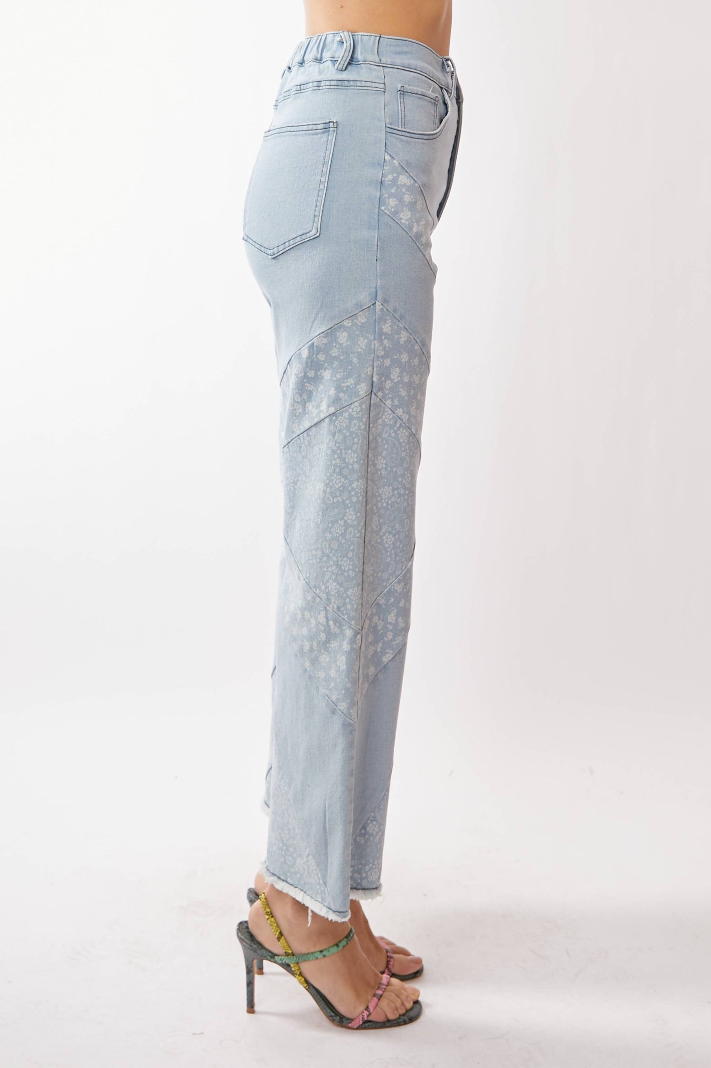 Paisley Perfection Wide Leg Jeans