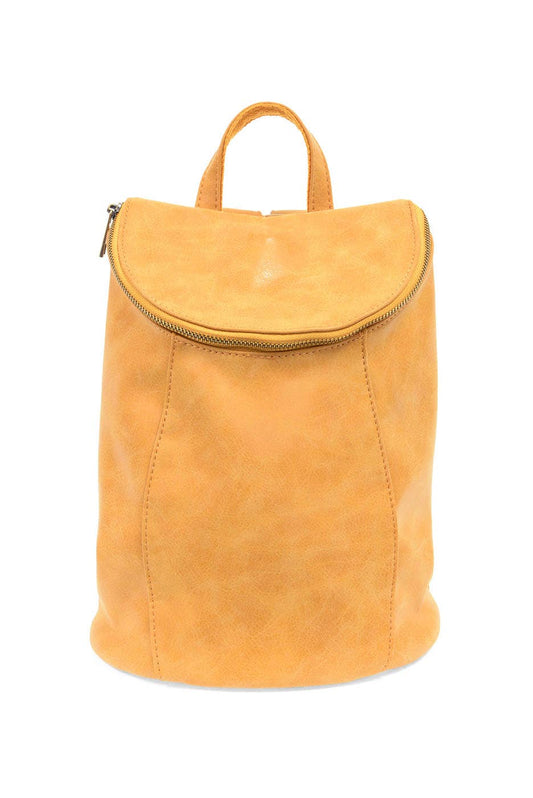 Alyssa (Dijon) Distressed Backpack