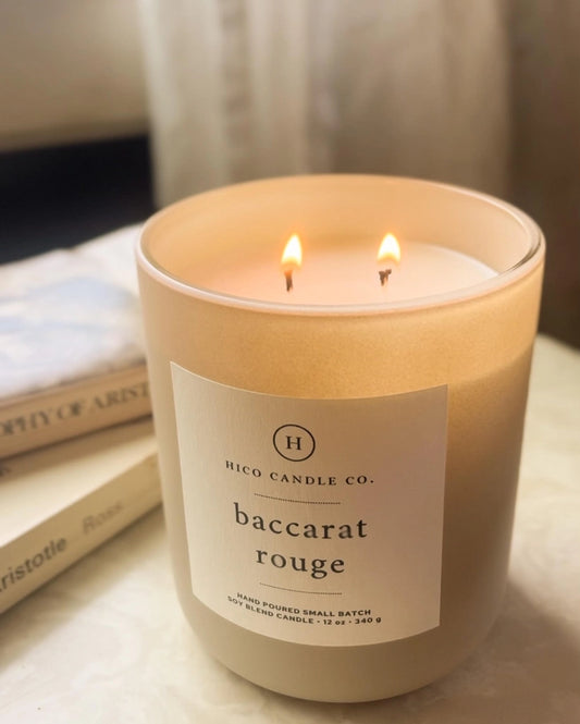 Baccarat Rouge Double Wick Candle