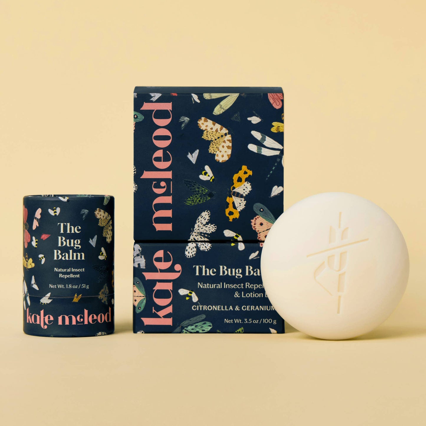 Kate McLeod: The Bug Balm | Lotion Bar All-Natural Insect Repellent