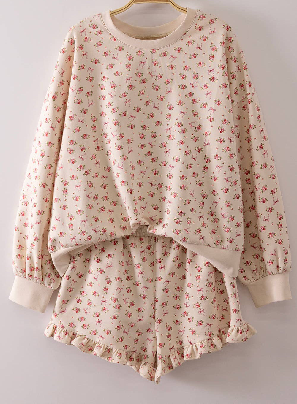 Smell the Roses Floral Print Top