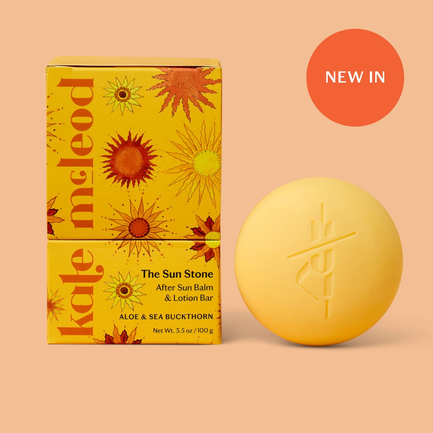 Kate McLeod: The Sun Stone | After Sun Balm & Lotion Bar