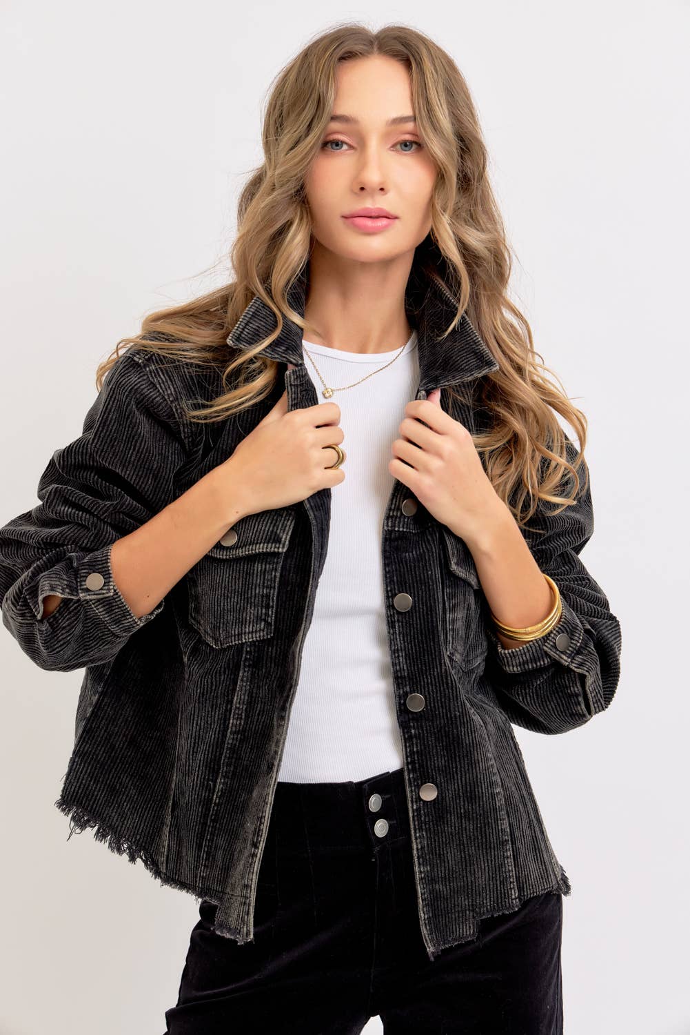 Wild West (Black) Corduroy Jacket