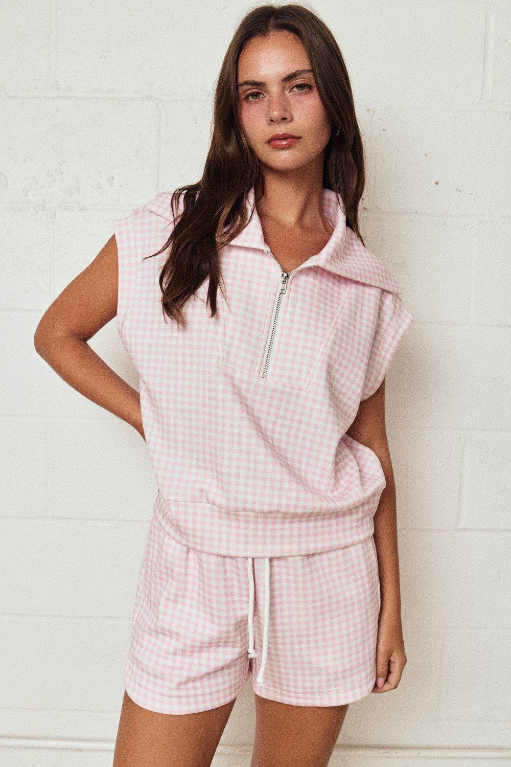 Go Go Gingham (Pink) Shorts