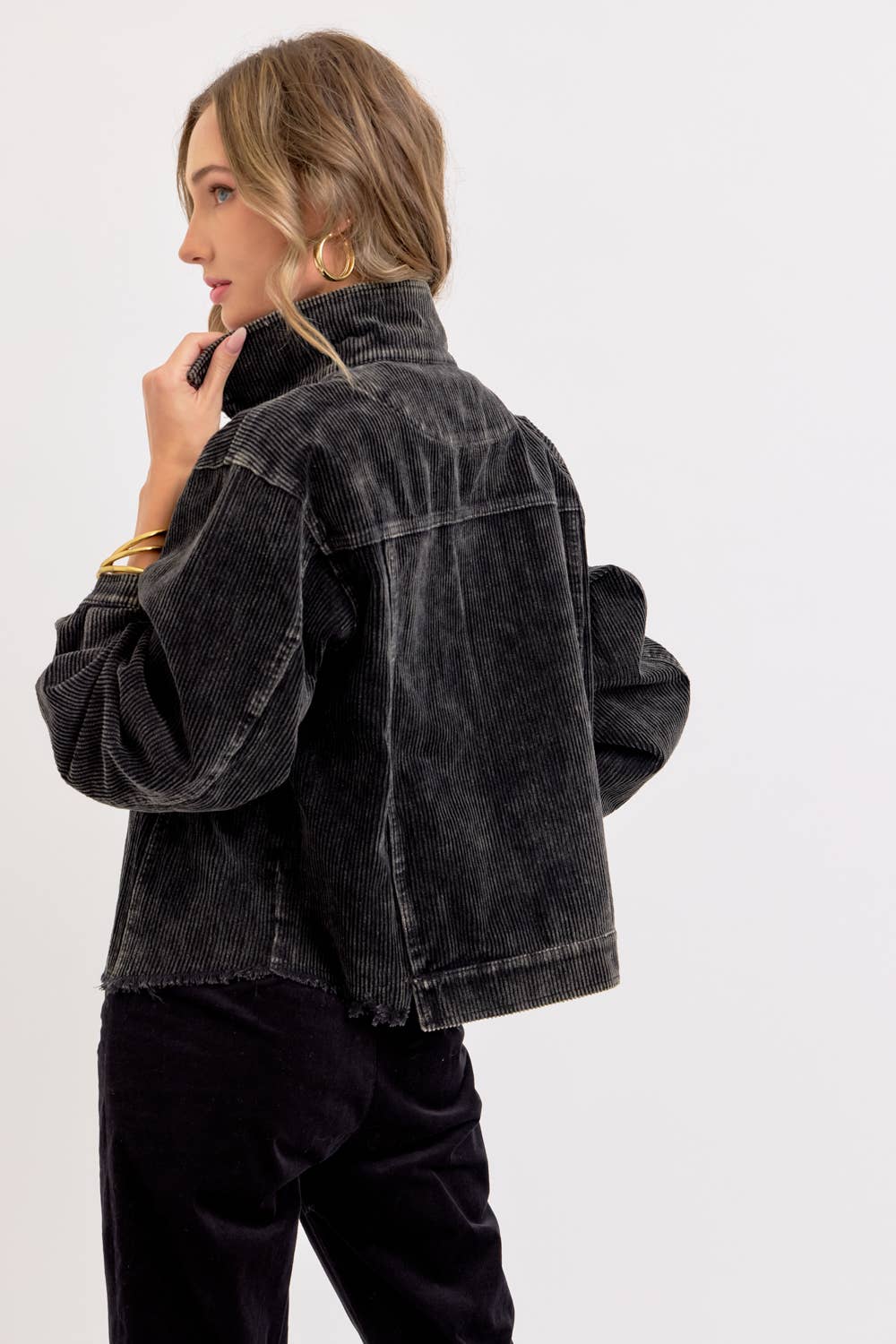 Wild West (Black) Corduroy Jacket