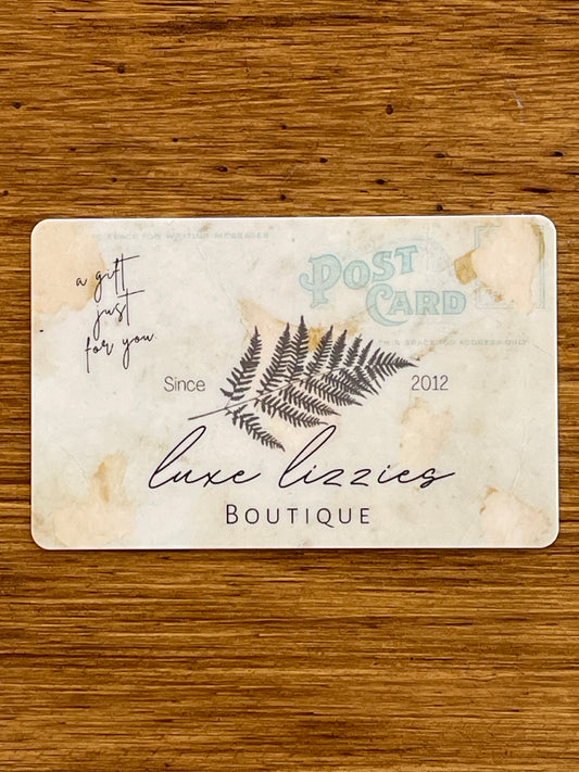 GIFT CARD