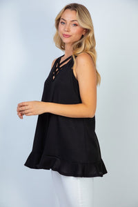 Total Eclipse BLACK Sleeveless Top