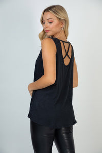 Party In The Back BLACK Tank