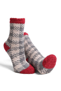 Soft & Cozy Check Socks