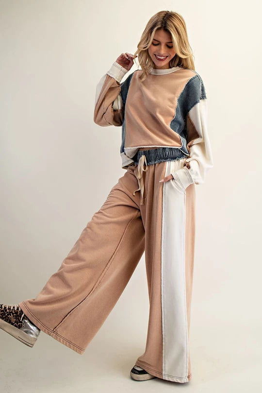 Good Sport (Cin) Denim Accent Pants