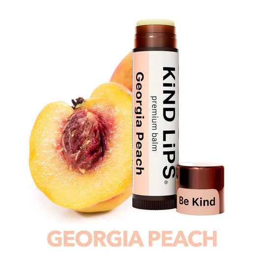 Kind Lips Georgia Peach Organic Lip Balm