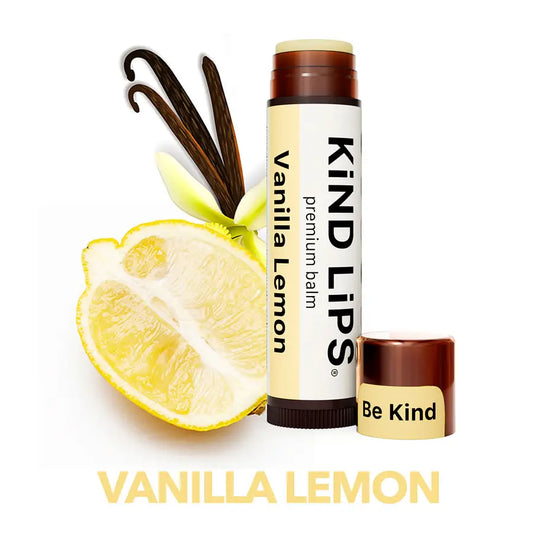 Kind Lips Vanilla Lemon Organic Lip Balm