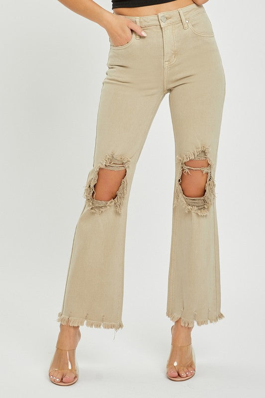 Risen: Trailblazer (Sand) Straight Jeans