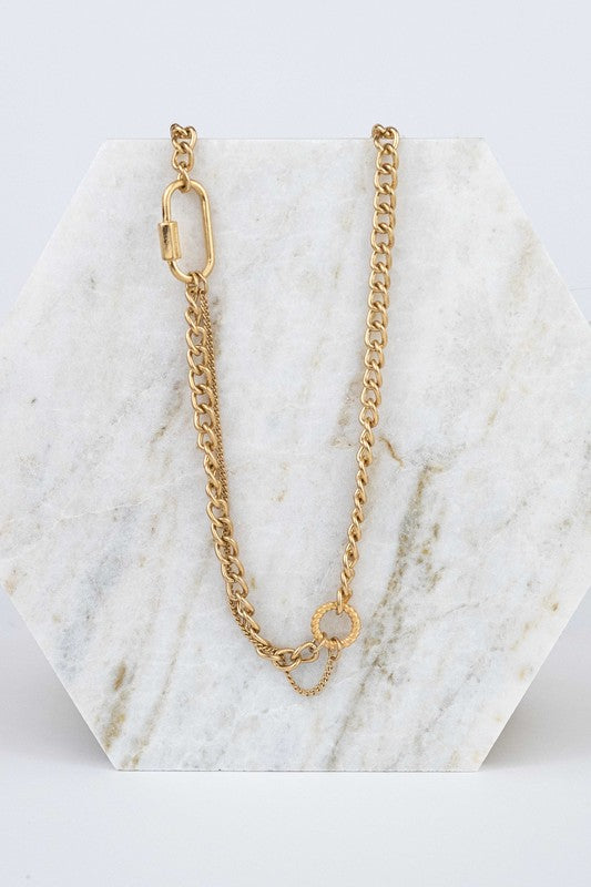 Lucille Mixed Chain Necklace