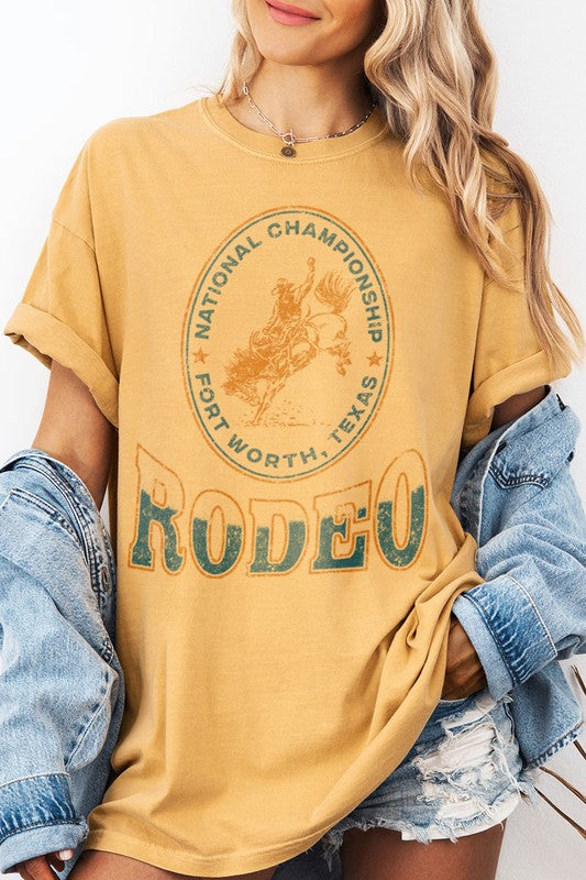 Rodeo Championship (Mustard) CC Tee