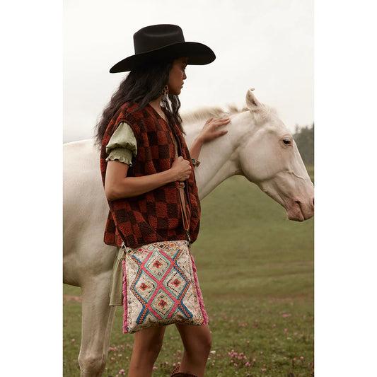 Myra Bag: Quad Desert Blooms Crossbody Bag