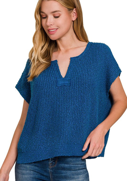 Make Your Mark (C Blue) SS Sweater