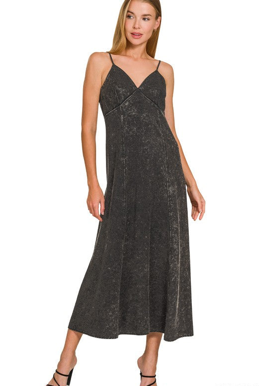 Pure Intentions (Black) Tencel Dress