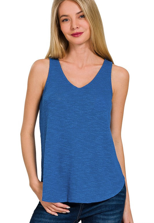 Base Mode (Blue) Hacci Tank Top