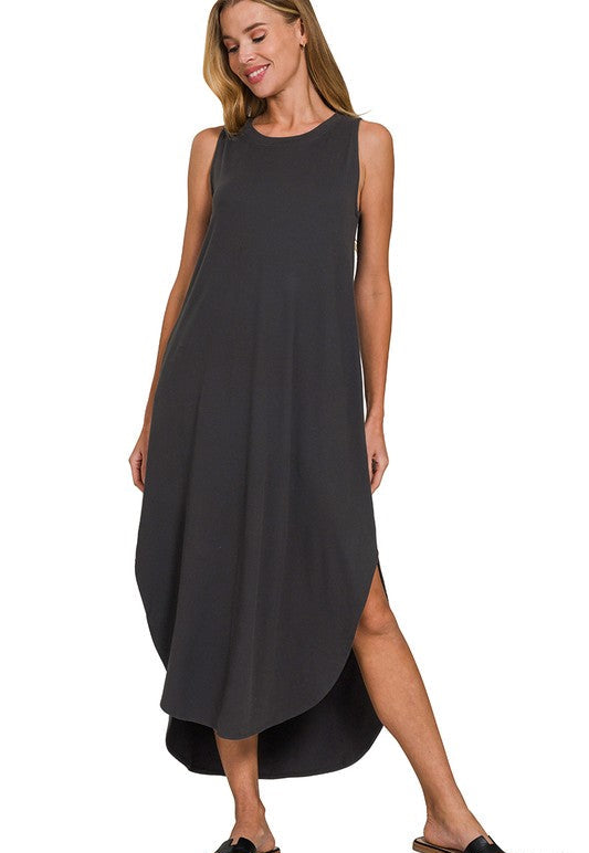 Softest Style (Black) Brushed Knit Dress