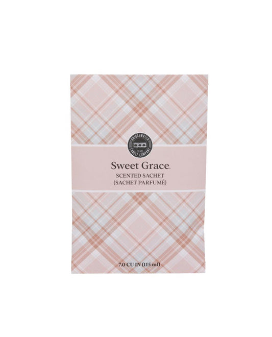Sweet Grace Pink Plaid Scented Sachet