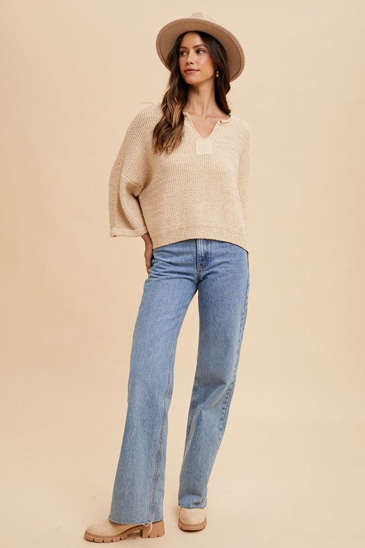 Chasing Daylight (Cream) Sweater