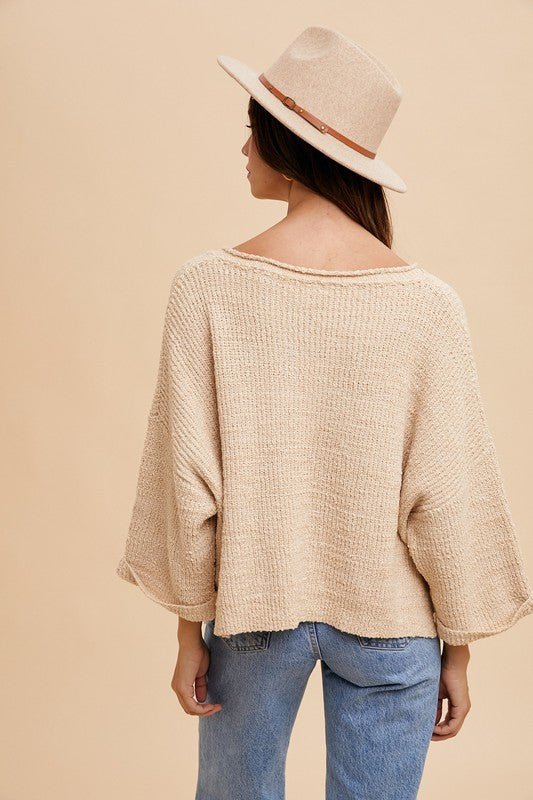 Chasing Daylight (Cream) Sweater