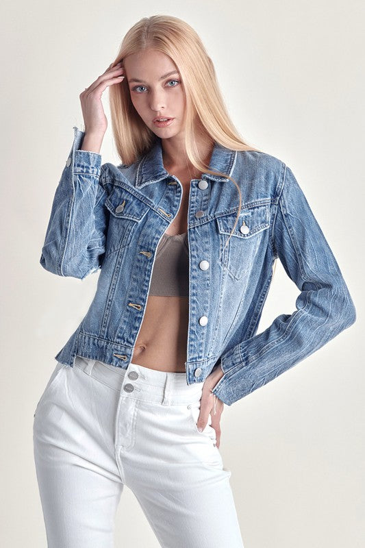 Risen: A Little Daring Denim Jacket