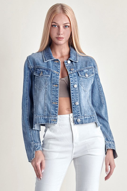 Risen: A Little Daring Denim Jacket