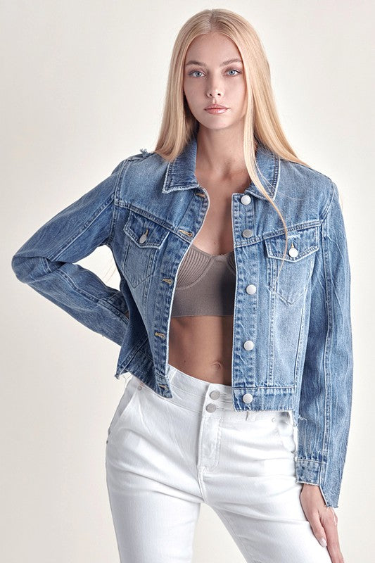 Risen: A Little Daring Denim Jacket