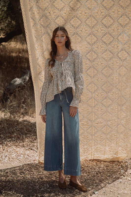 Sweet Annie (Med) Wide Leg Jeans