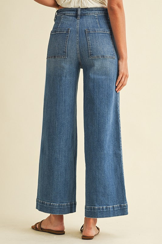 Sweet Annie (Med) Wide Leg Jeans