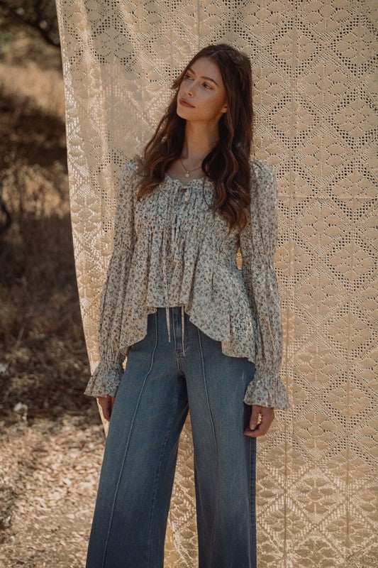 Sweet Annie (Med) Wide Leg Jeans