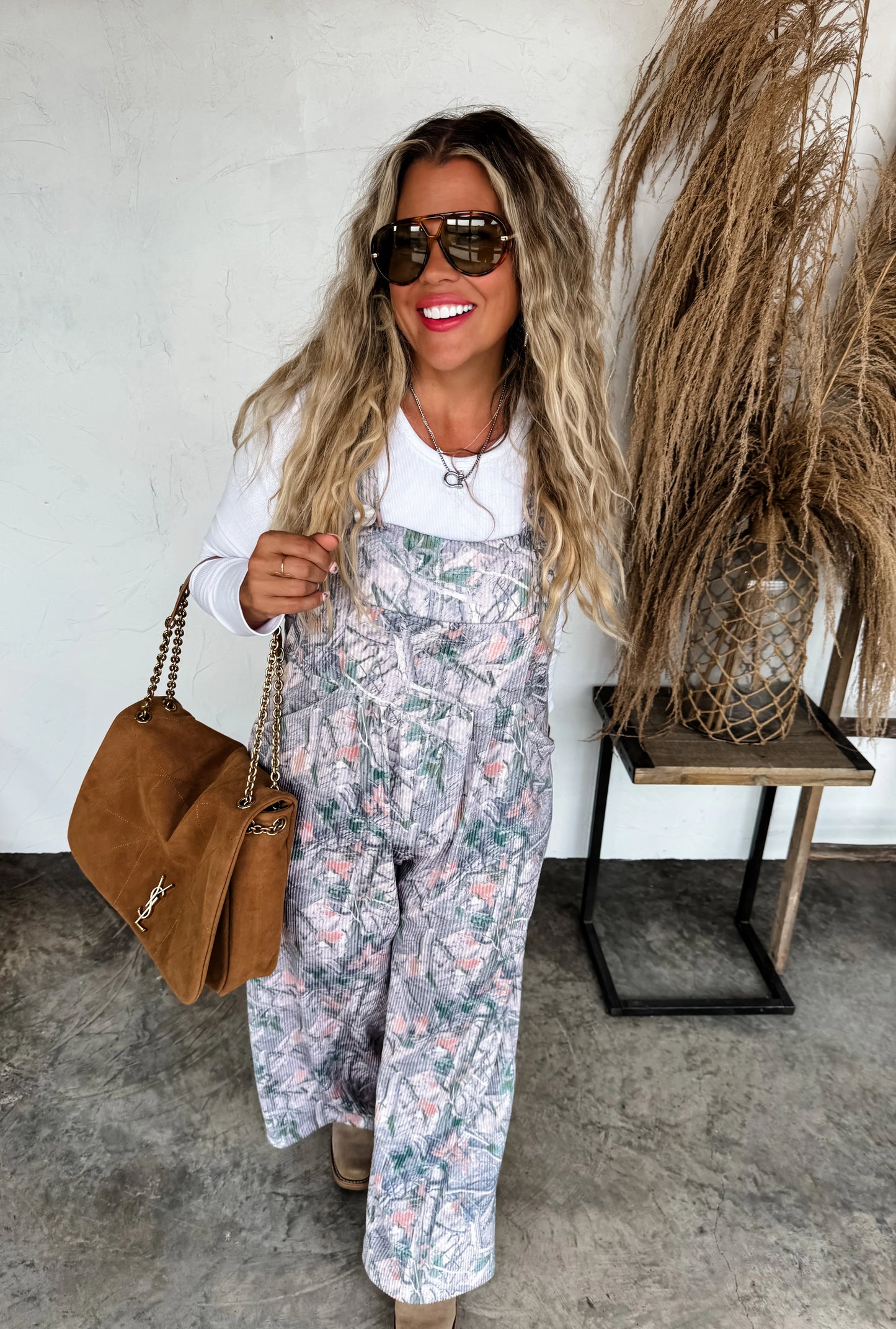 Good Will Hunting Camo Ribbed Overalls