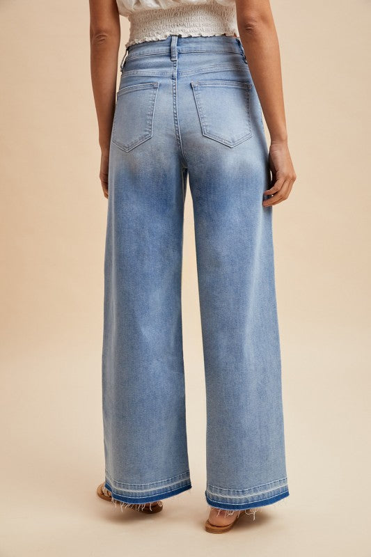 Patch It Up Wide Leg Jeans