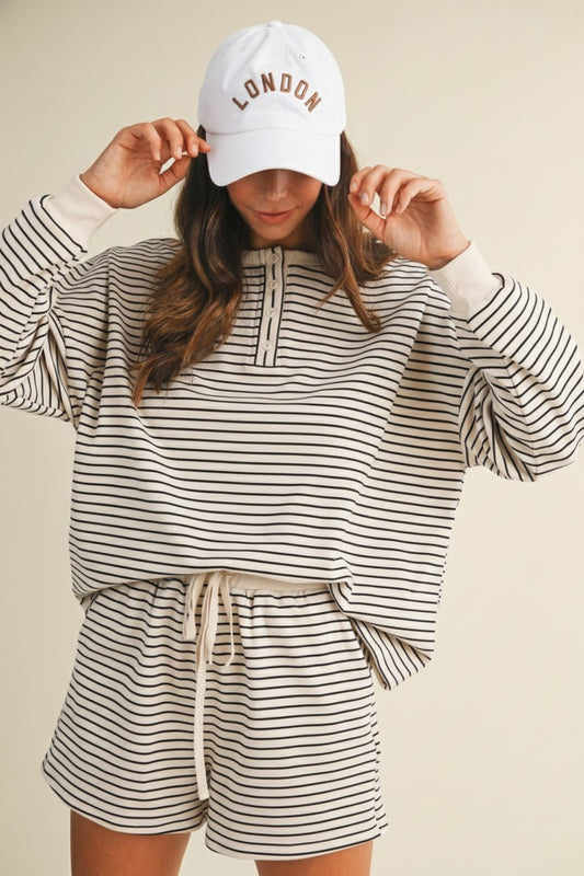 Nothing Better Stripe Shorts