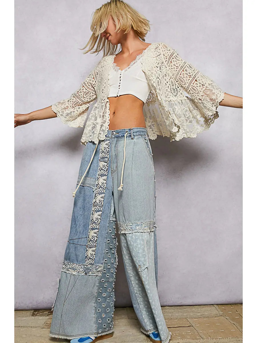 POL: Lucky Love Crochet Lace Coverup