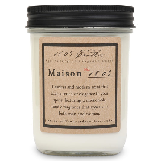 1803 Candles: Maison No. 1803 Jar Candle